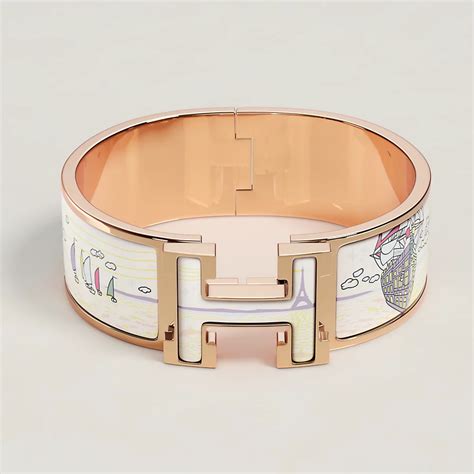 hermes clic clac bracelet celebrities|Hermes click clack bracelet price.